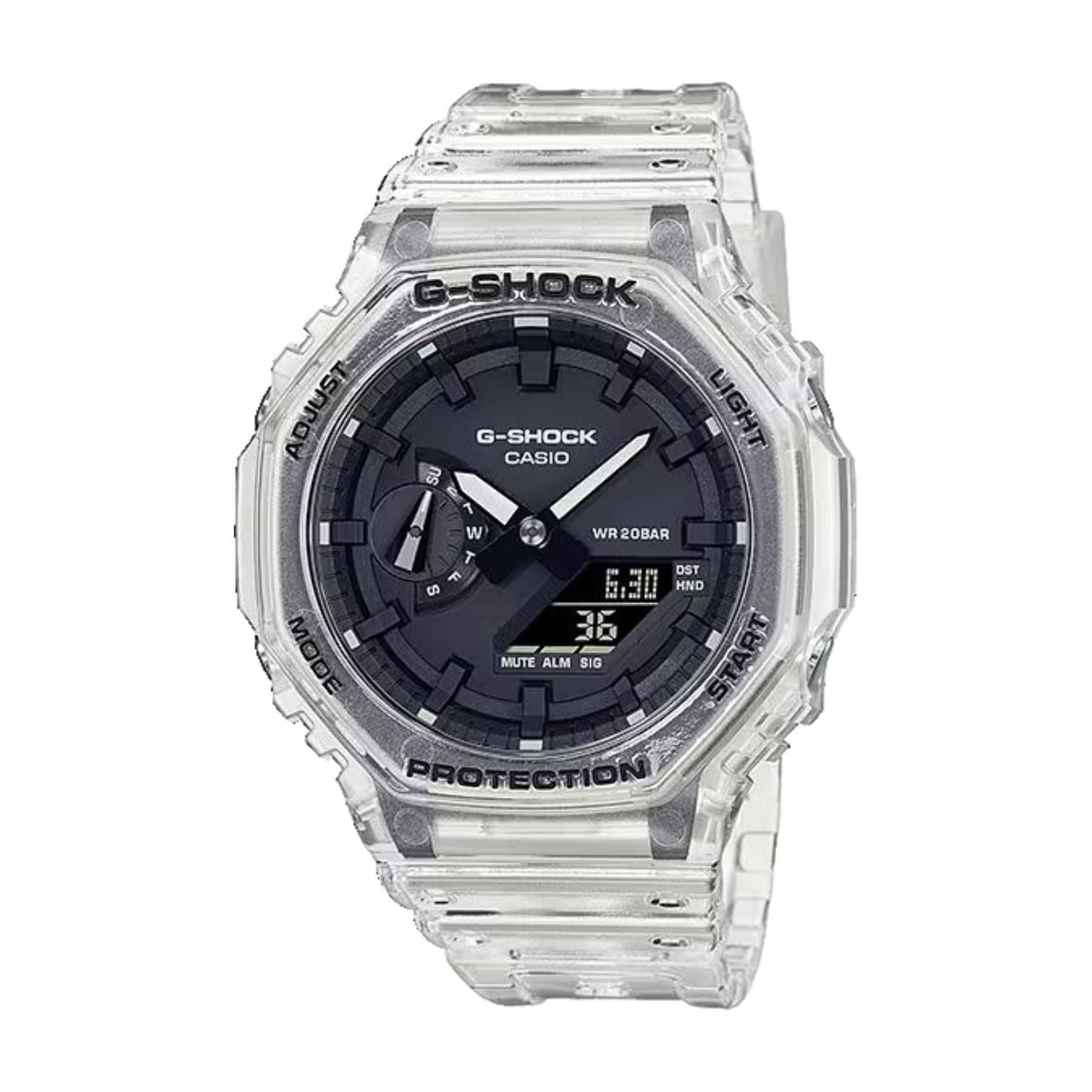 CASIO G-Shock Analog-Digital 'White' GA-2100SKE-7A