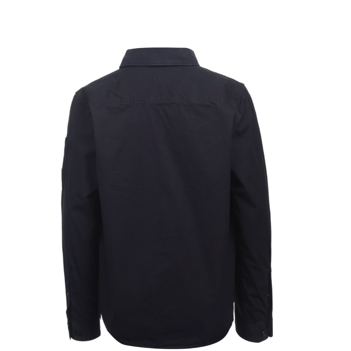 Kids CP Company Lens Navy Overshirt