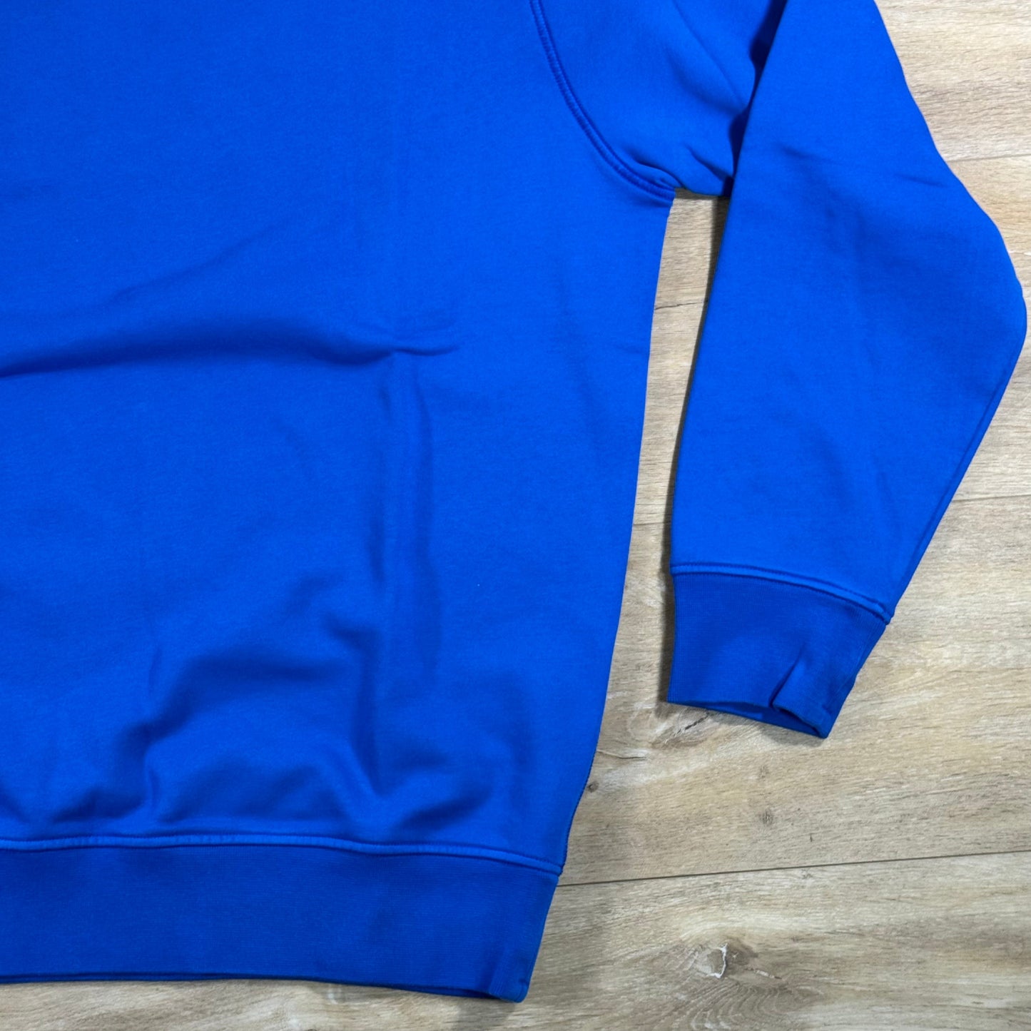 Stone Island Crewneck Fleece Sweatshirt in Bright Blue