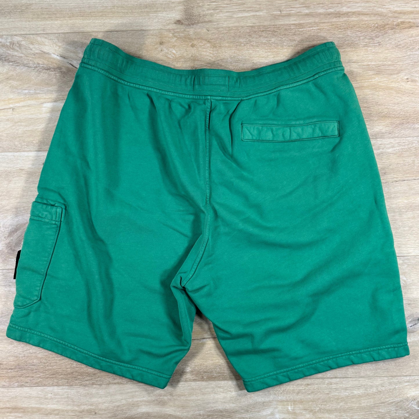 Stone Island Fleece Bermuda Shorts in Malachite - Green