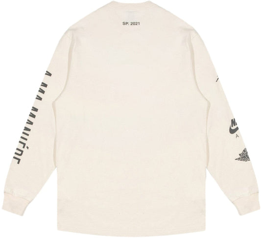 JORDAN X A MA MANIERE LONG SLEEVE SHIRT NATURAL