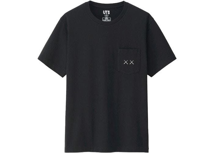 KAWS x UNIQLO x SEASAME STREET TEE BLACK