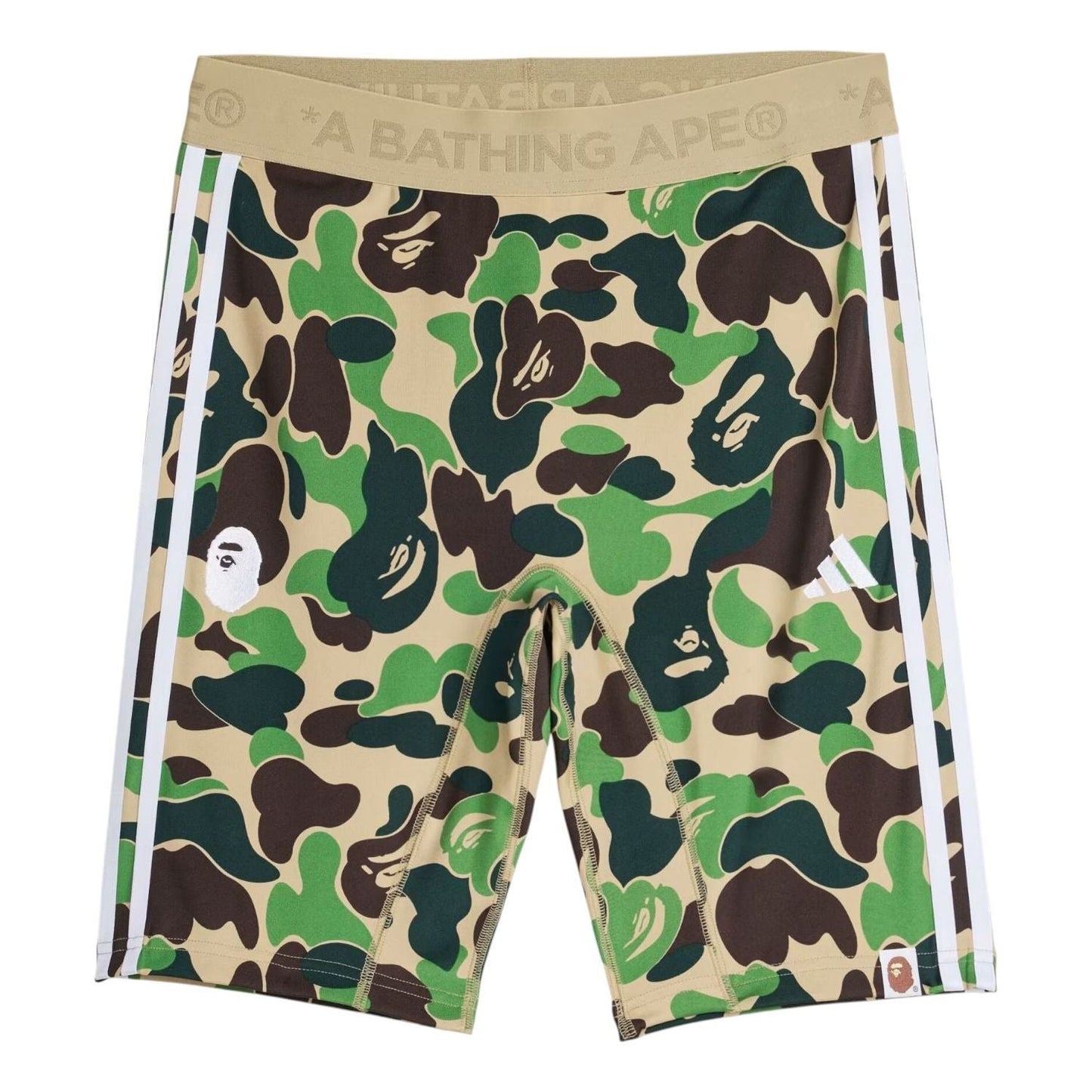 adidas x BAPE FB Tights 'Crew Green' KB2206