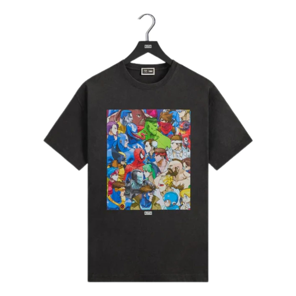 KITH x Marvel vs. Capcom Clash of Super Heroes Vintage T-Shirt 'Black' KHM034294-001