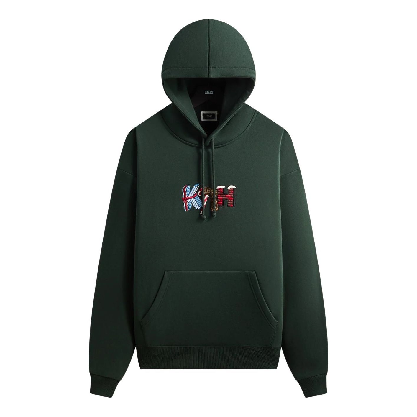 KITH Kithmas 2025 Decor Nelson Hoodie 'Stadium' KHM034419-302