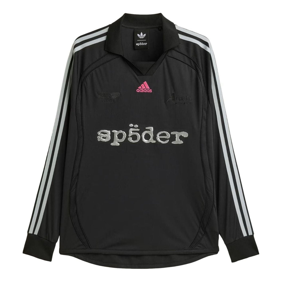 adidas x Sp5der Jersey Asia Sizing 'Black' KQ5853