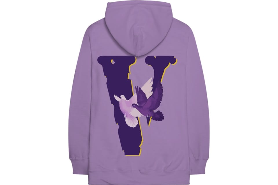 NAV X VLONE DOVE HOODIE PURPLE