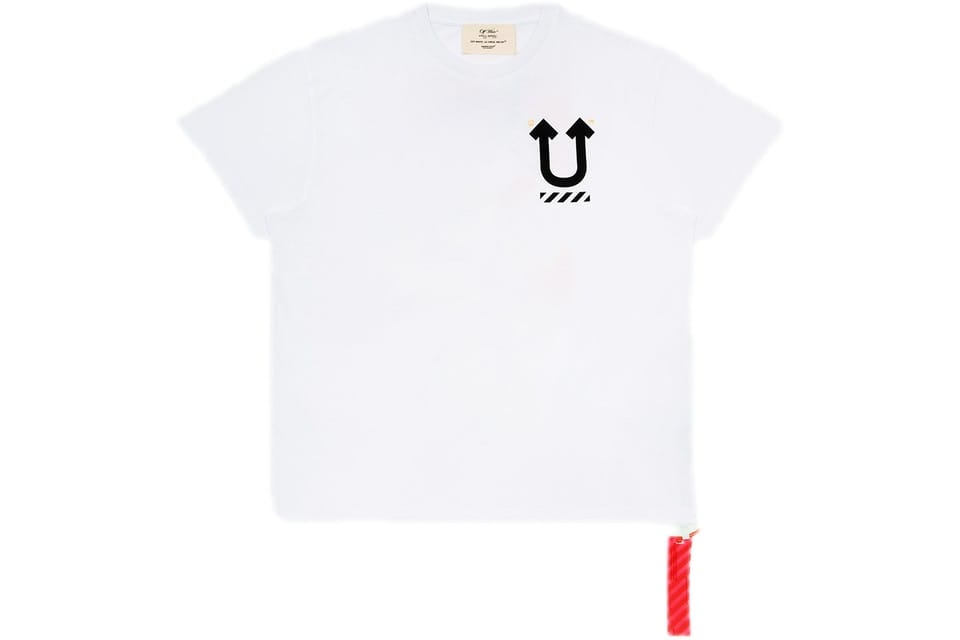 OFF WHITE x UNDERCOVER HAND DARK T-SHIRT WHITE / YELLOW