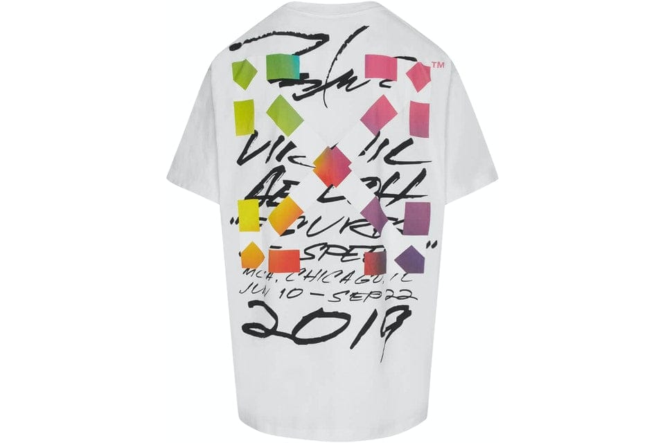 OFF WHITE X FUTURA OVERSIZED ALIEN TEE WHITE
