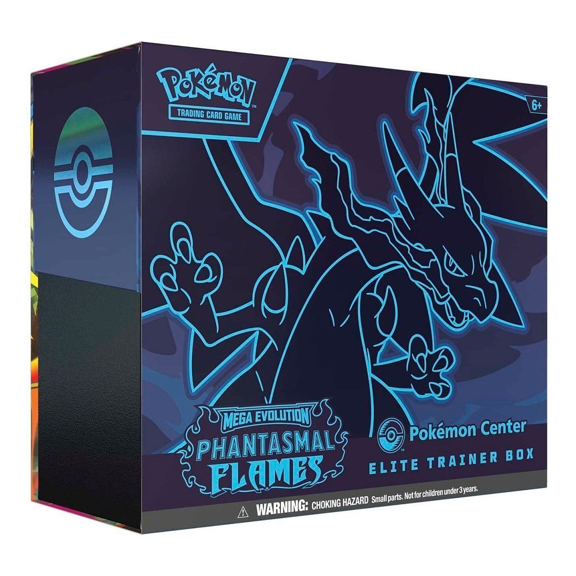 Pokemon Card Eng. 2025 Pokemon ME02: Phantasmal Flames Pokemon Center Exclusive Elite Trainer Box 10-10186-109