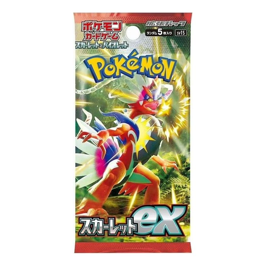 Pokemon Card JP Scarlet & Violet Expansion Pack 'Scarlet ex' PKMN-TCG-SV1S-108335