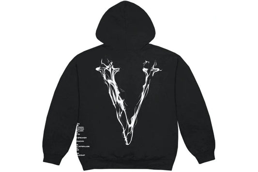 VLONE X POP SMOKE FAITH HOODIE BLACK
