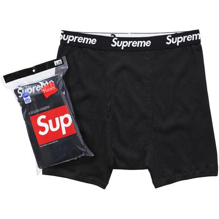 SUPREME BOXER BRIEF BLACK