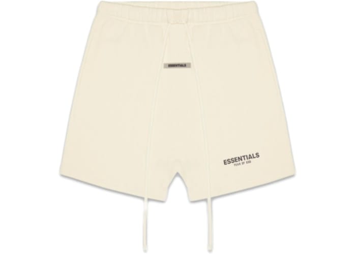 ESSENTIALS FOG 3D SWEAT SHORTS CREAM