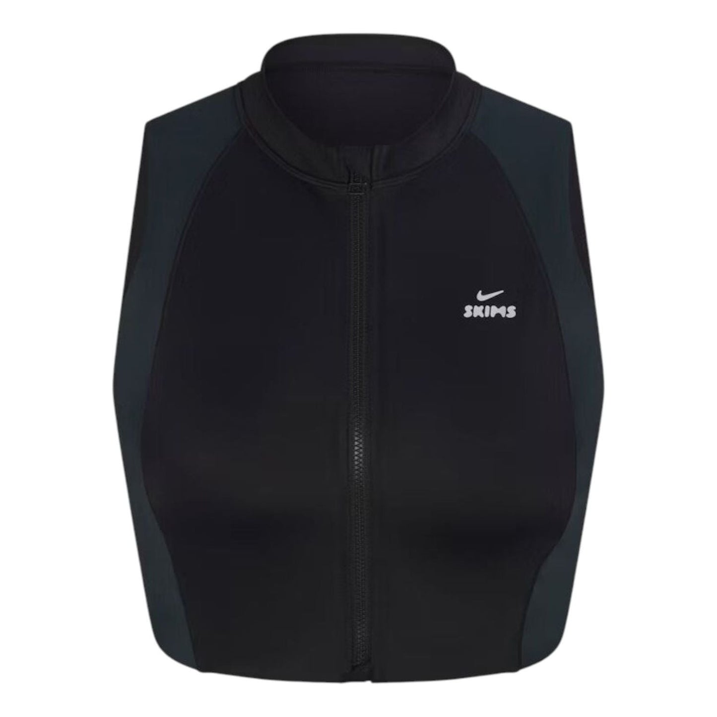 (WMNS) Nike x SKIMS Shine Front-Zip Bra 'Obsidian Dark Teal' BABRA9497W-OBT