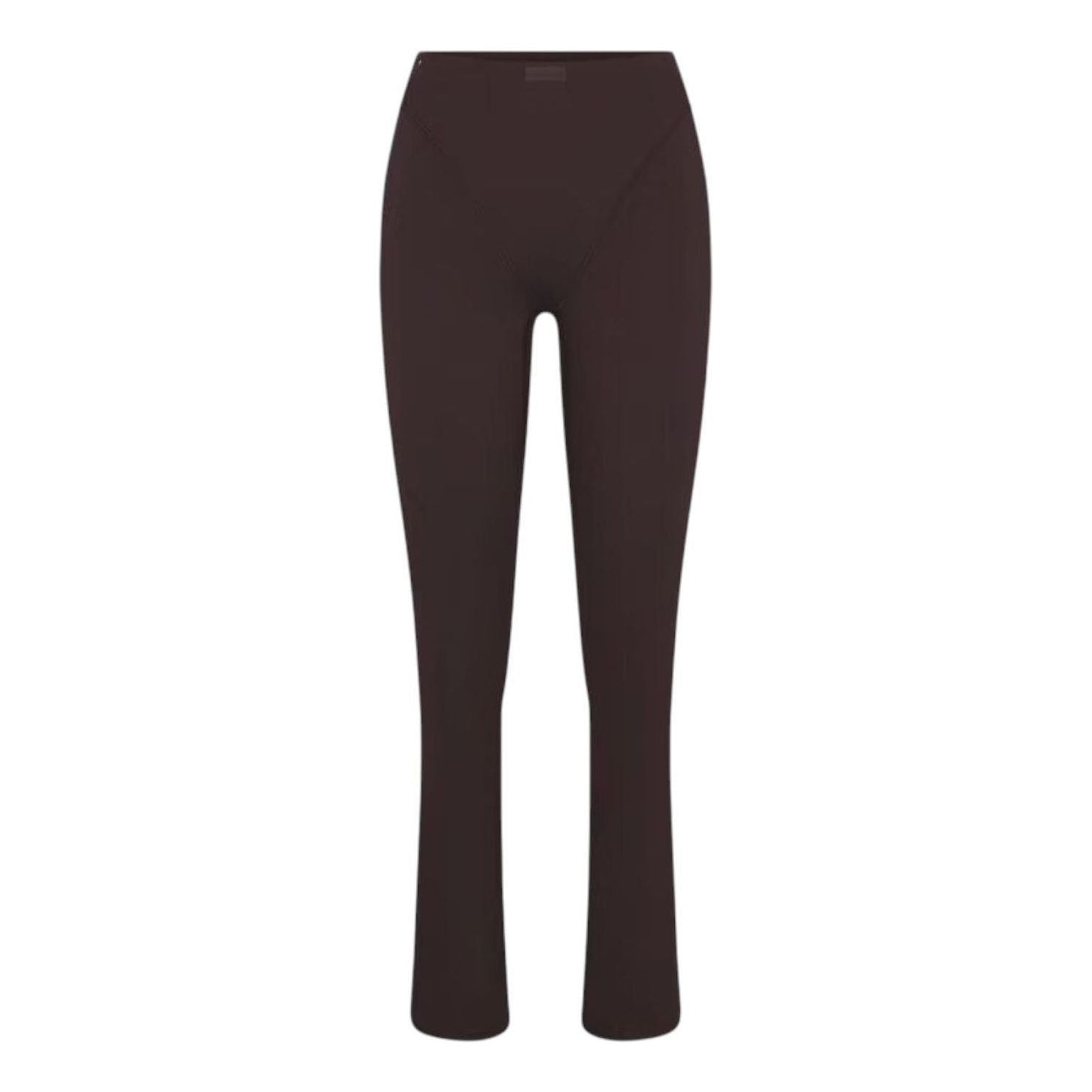 (WMNS) Nike x SKIMS Matte High-Waisted V-Panel Straight Leggings 'Dark Sepia' PTLEG8619W-DSP