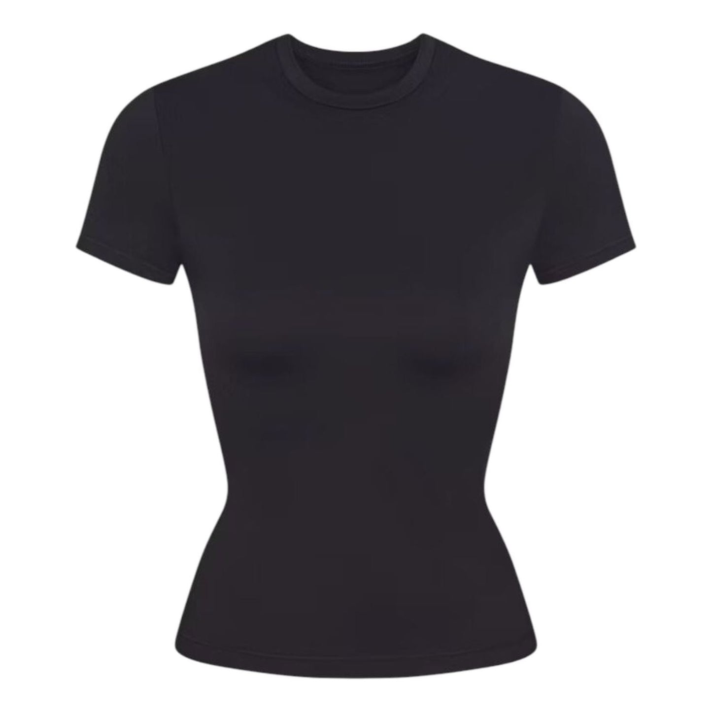 (WMNS) Nike x SKIMS Matte Padded Baby T-Shirt 'Obsidian' SSSSL9487W-OBD