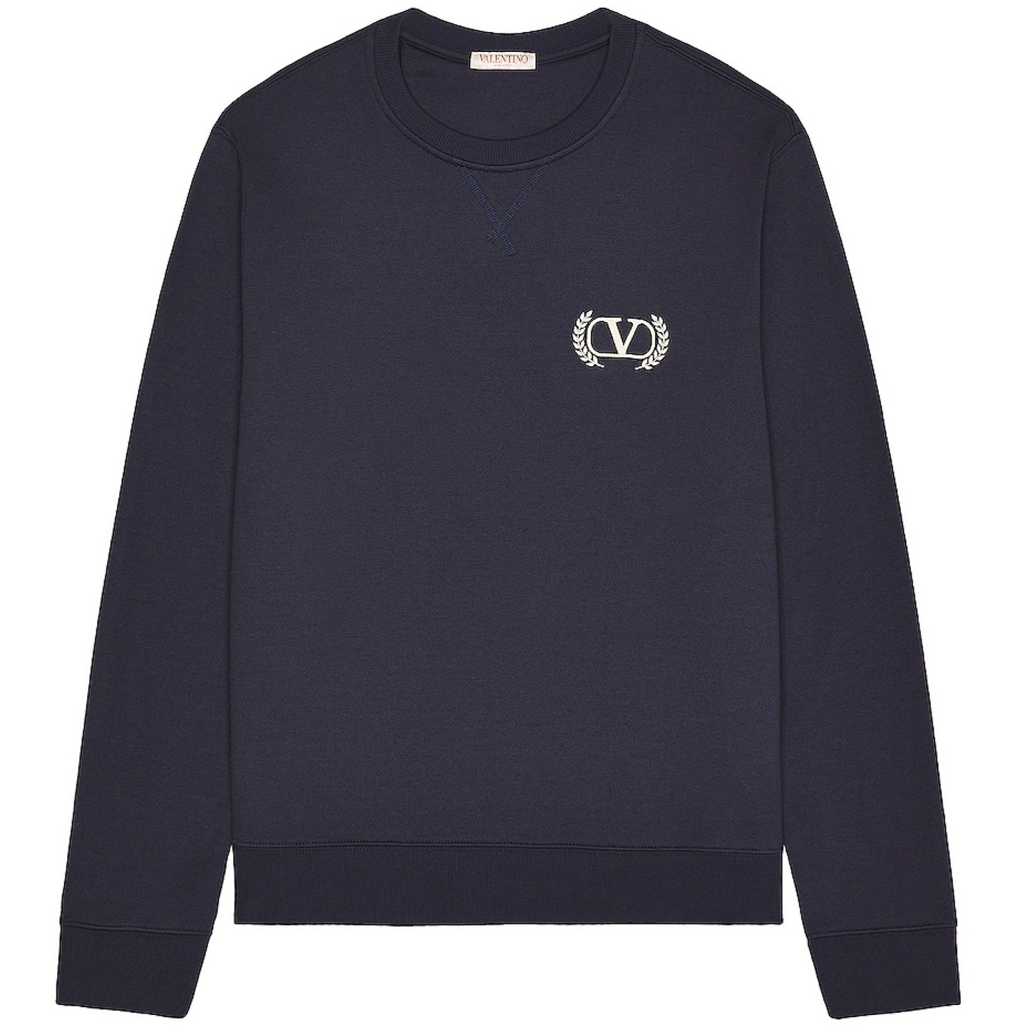 Valentino Navy Logo Sweatshirt