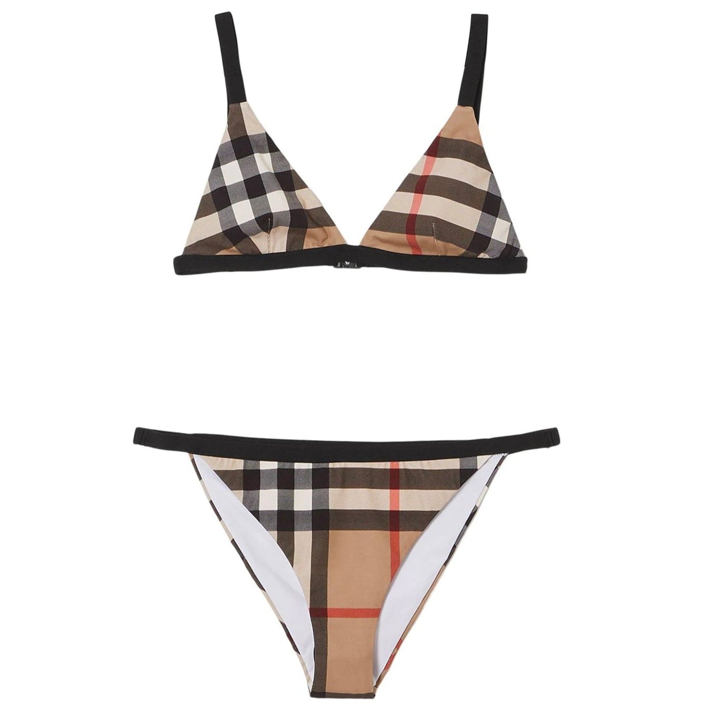 Womens Burberry Check Bikini