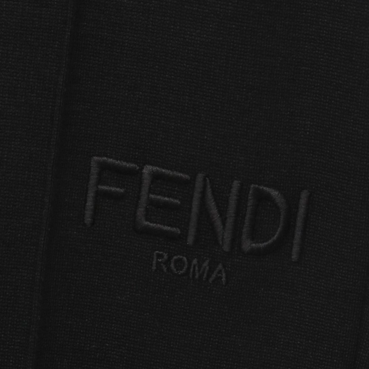 Kids Fendi Black Logo Joggers