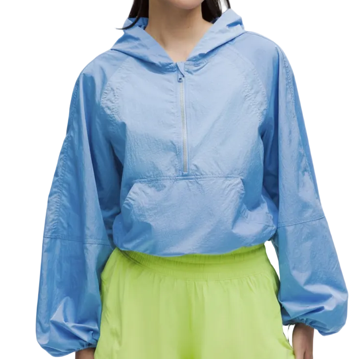 Womens Lululemon Scuba Cropped Anorak