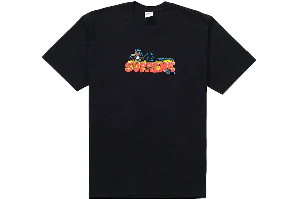 SUPREME CATWOMAN TEE BLACK
