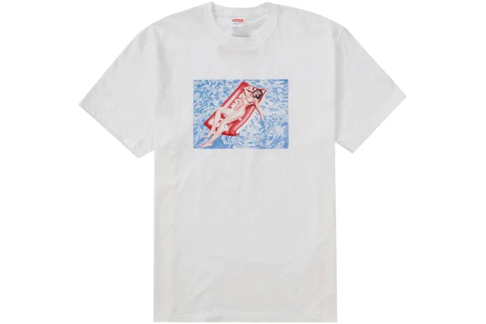 SUPREME FLOAT TEE WHITE