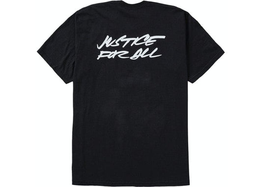SUPREME FUTURA LOGO TEE BLACK