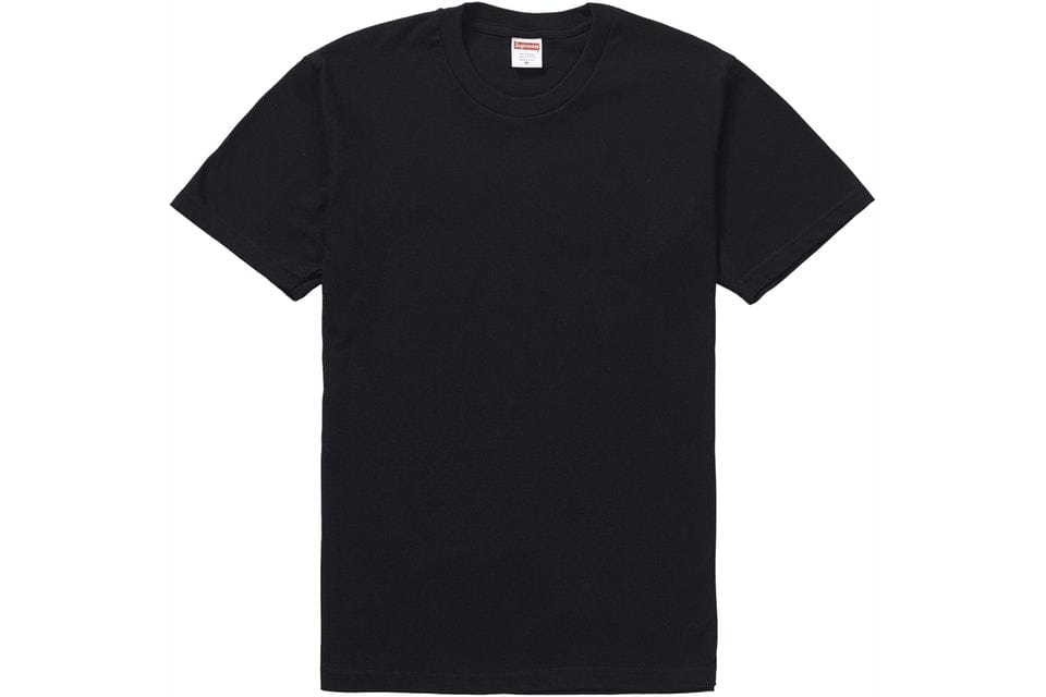 SUPREME HEADLINE TEE BLACK