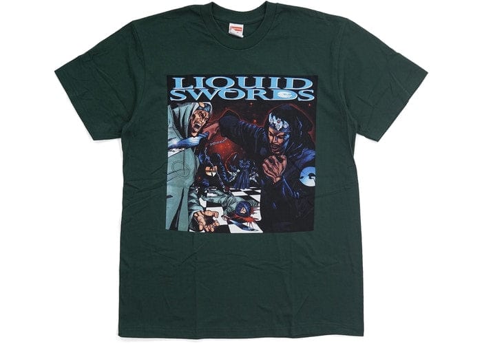 SUPREME LIQUID SWORDS TEE GREEN