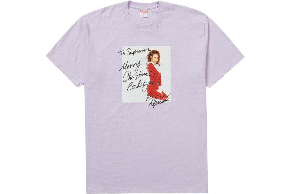 SUPREME MARIAH CAREY TEE LIGHT PURPLE