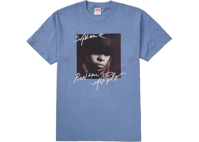 SUPREME MARY. J BLIGE TEE SLATE