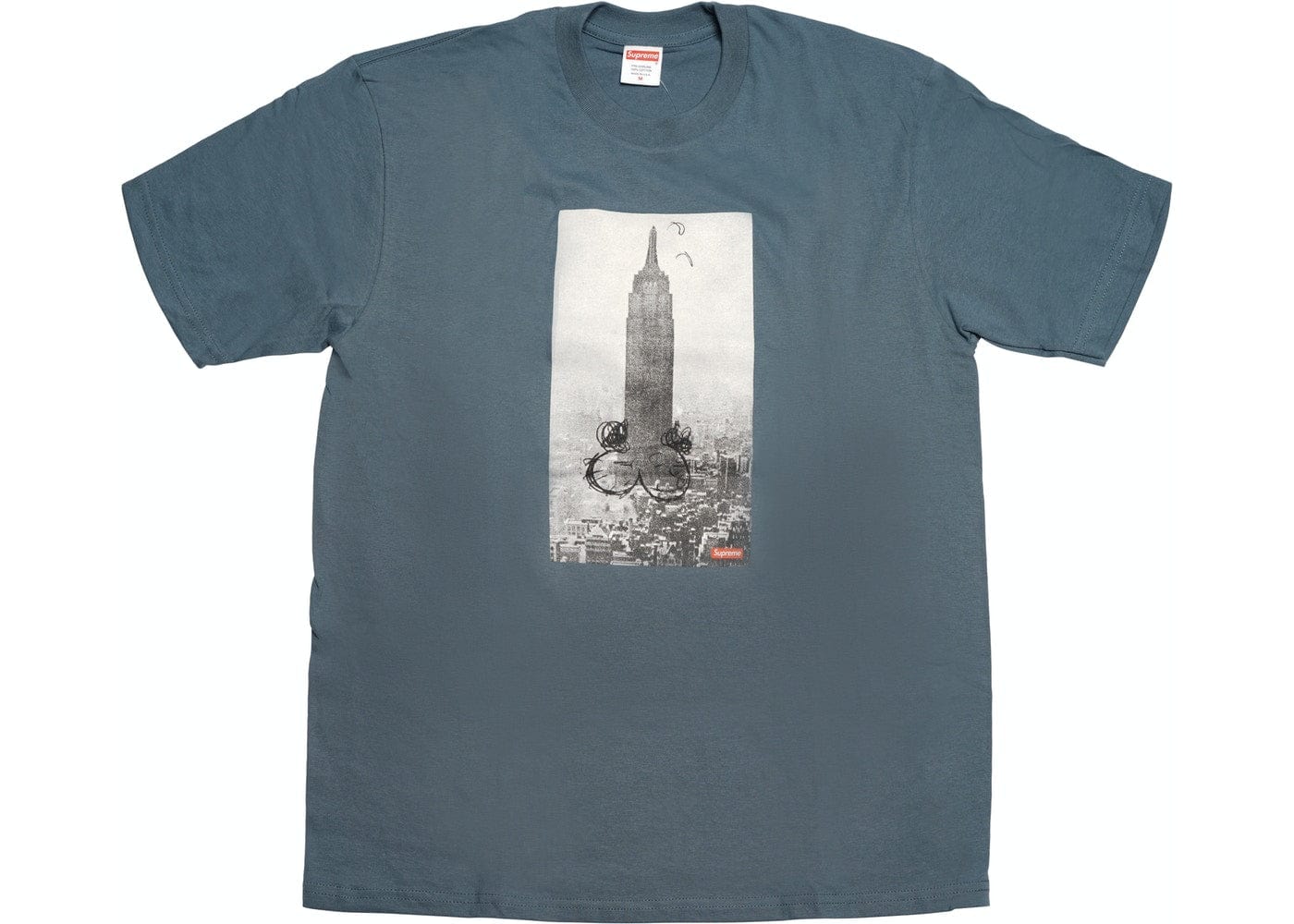 SUPREME MIKE KELLEY EMPIRE STATE TEE SLATE