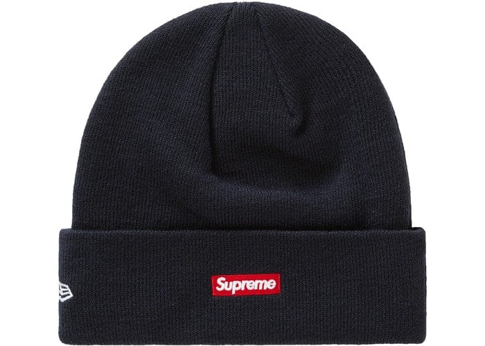 SUPREME NEW ERA S LOGO BEANIE FW20 NAVY