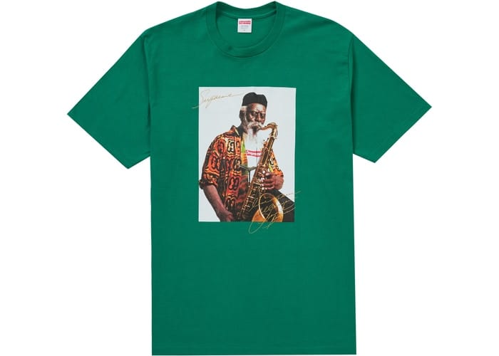 SUPREME PHARAOH SANDERS TEE GREEN