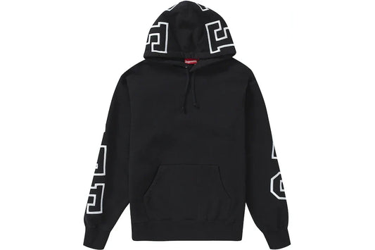 SUPREME STATE HOODIE BLACK