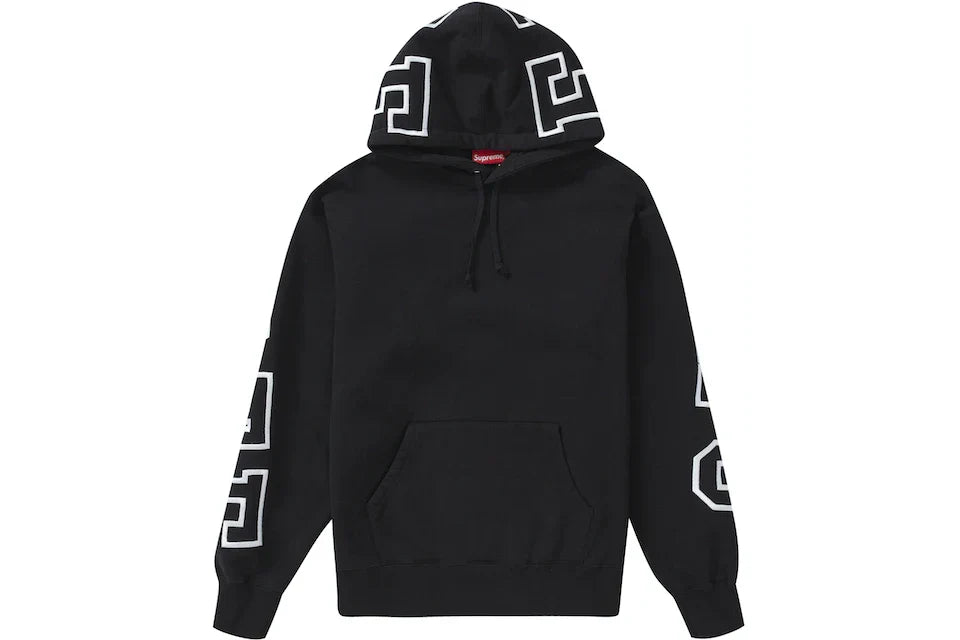 SUPREME STATE HOODIE BLACK