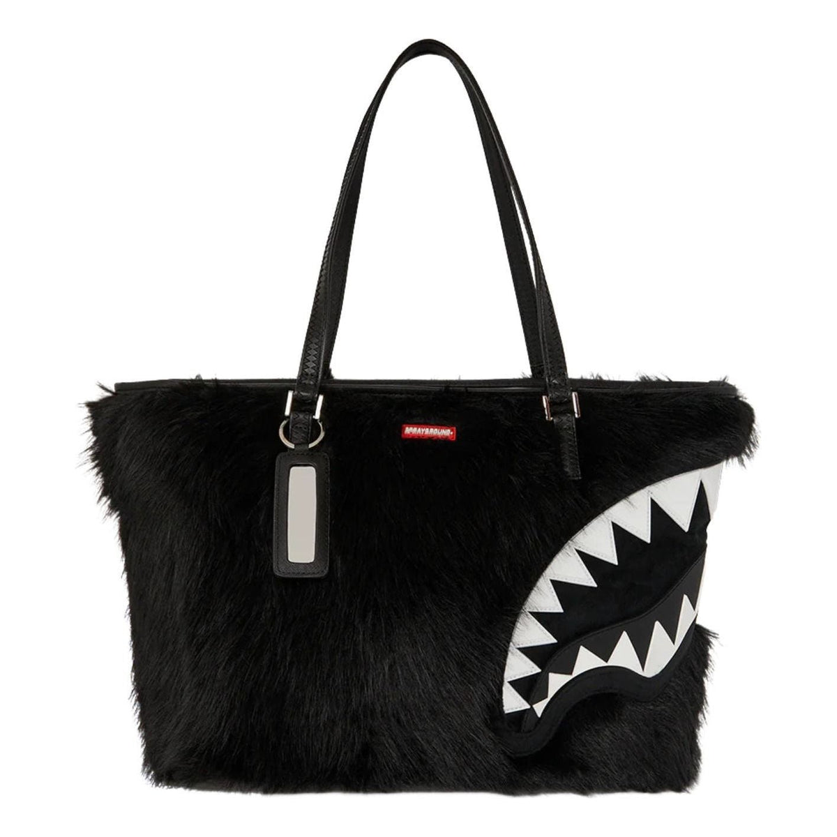Sprayground Furzilla Shark Night Tote Bag 'Black' 910T8212NSZ