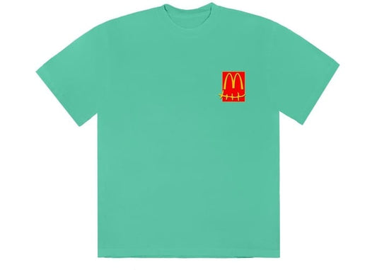 TRAVIS SCOTT X MCDONALD'S ACTION FIGURE SERIES IV T-SHIRT TEAL