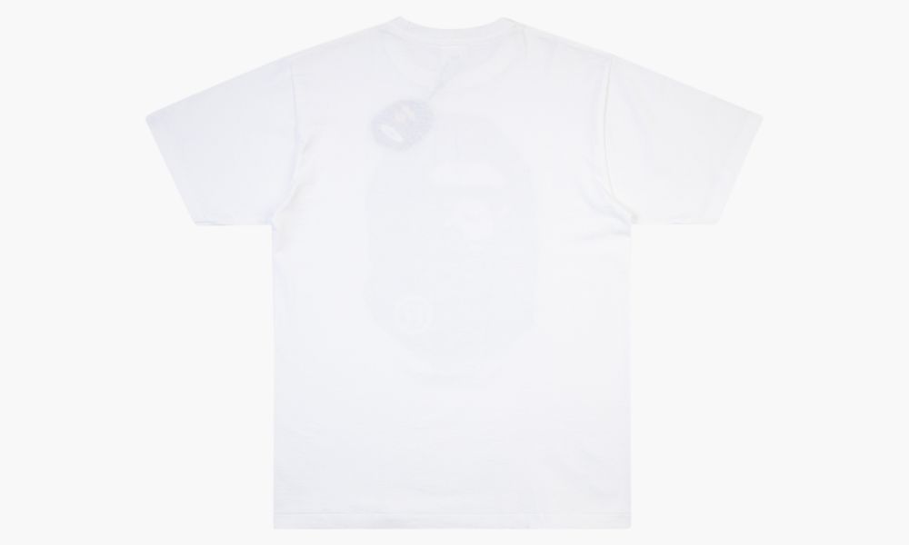 BAPE ABC CAMO TEE WHITE/GREEN