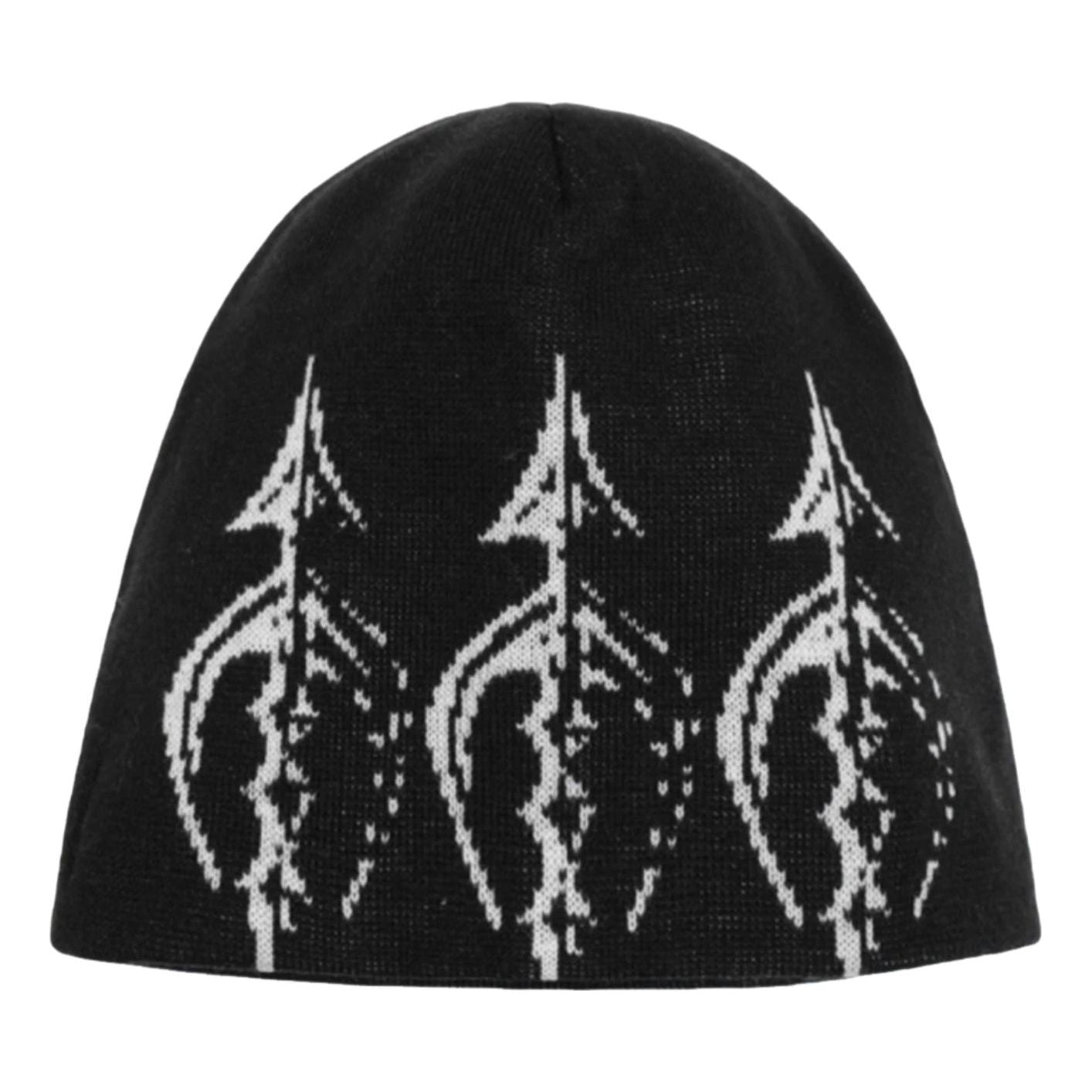 Thug Club Iron Spear 3pin Beanie 'Black' TC23AC1001