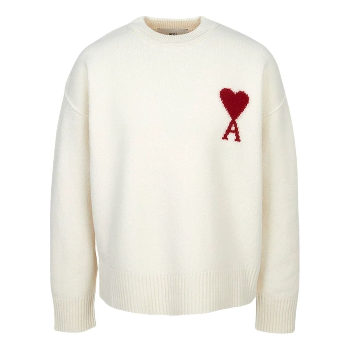 AMI Knitwear T-Shirt 'White' UKS838-018-154