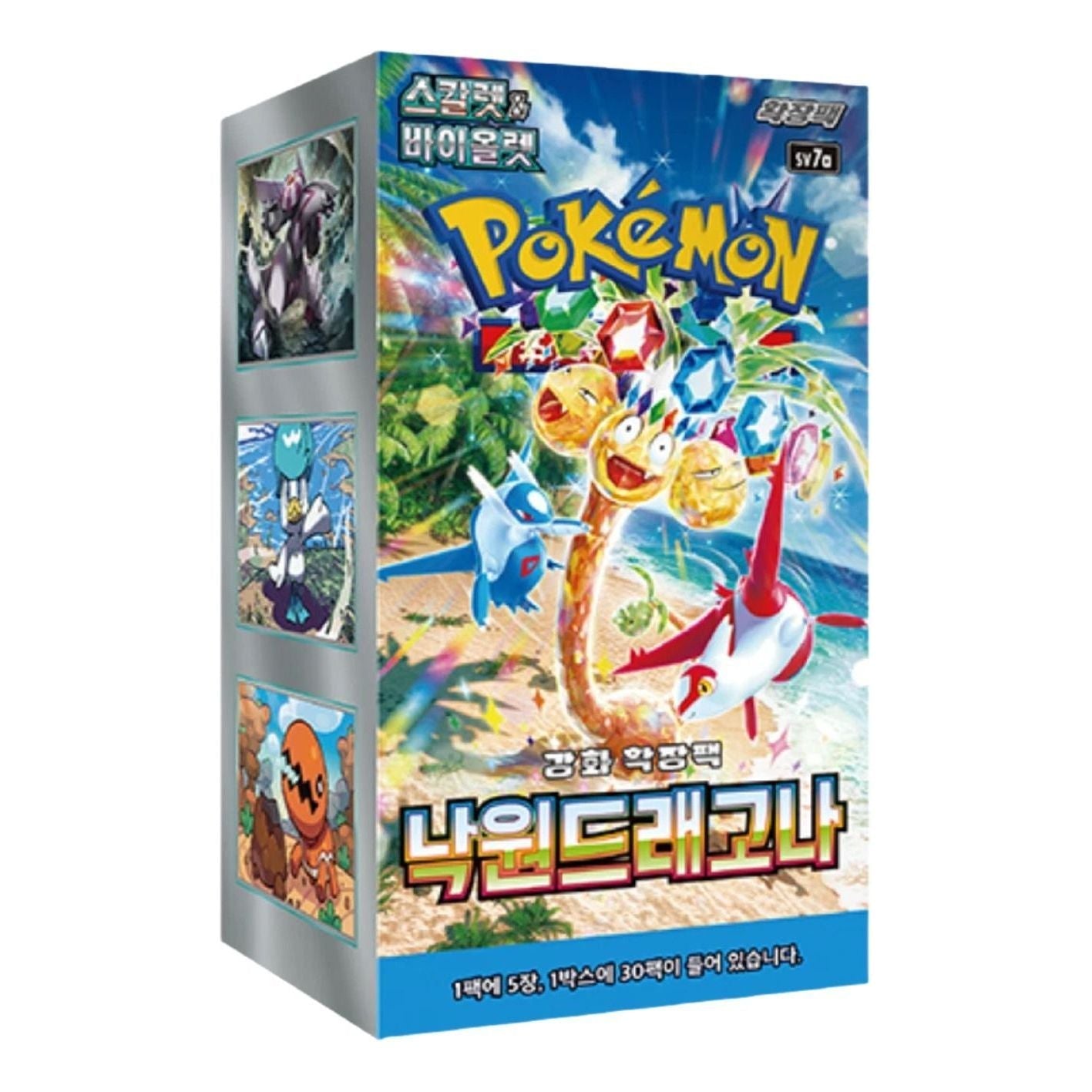 Pokemon Card KR Scarlet & Violet Enhancement Expansion Pack Paradise Dragona Box (30 Packs) PKMN-KR-432256
