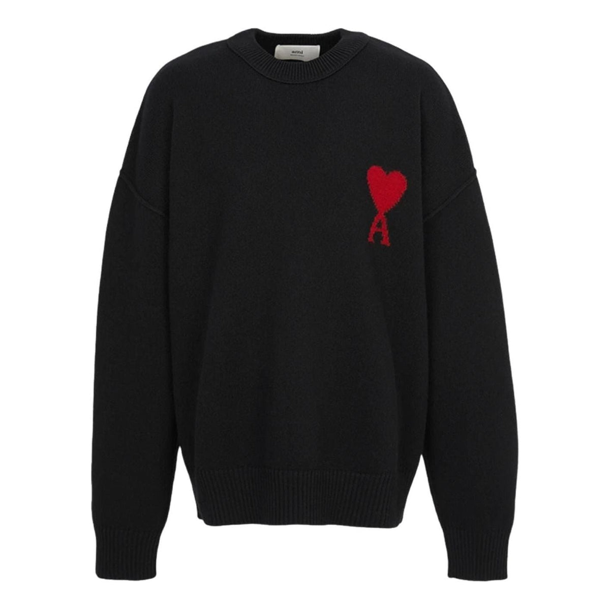 AMI Knitwear T-Shirt 'Black' UKS838-018-009