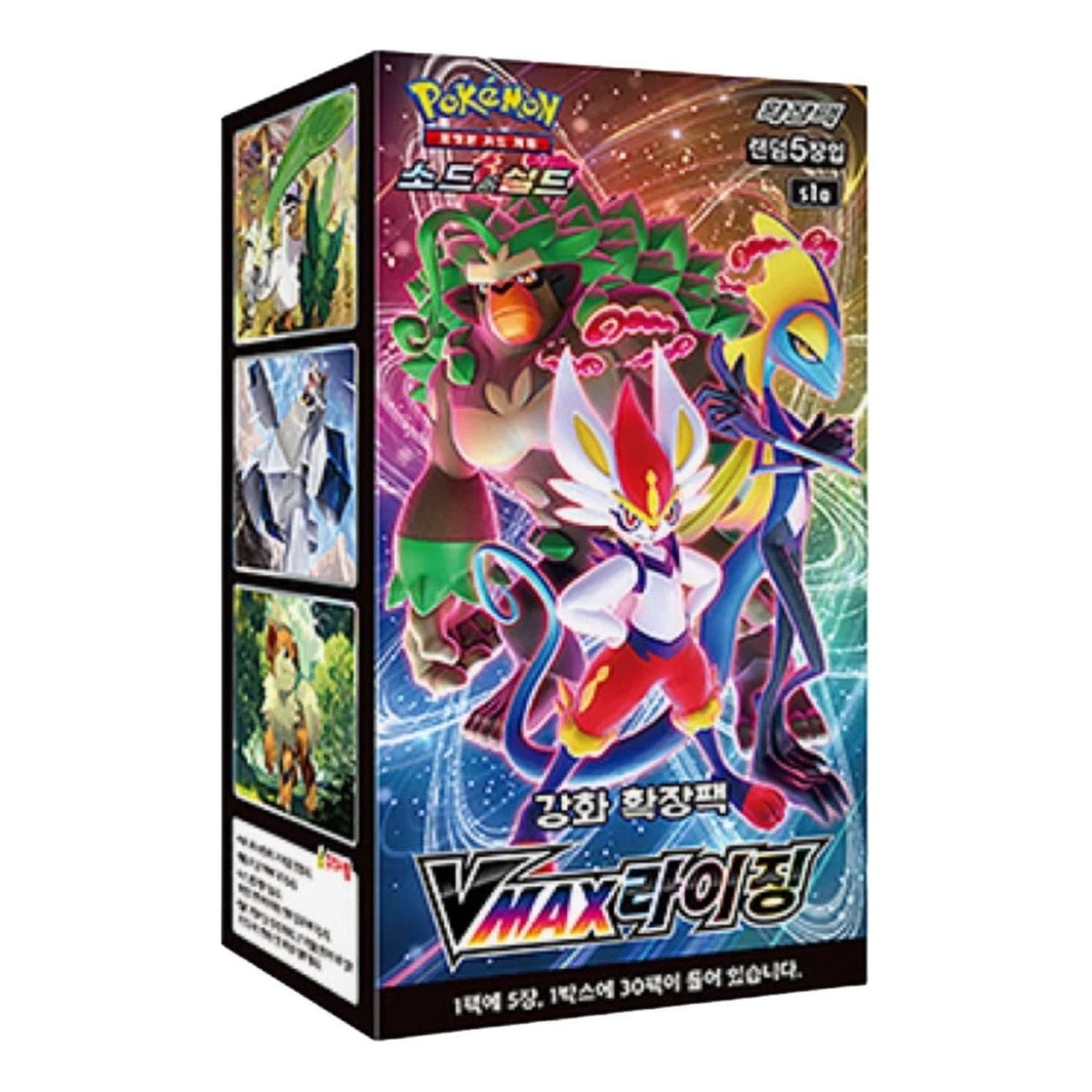Pokemon Card KR Sword & Shield Enhancement Expansion Pack Vimax Rising Box (30 Packs) PKMN-KR-51615