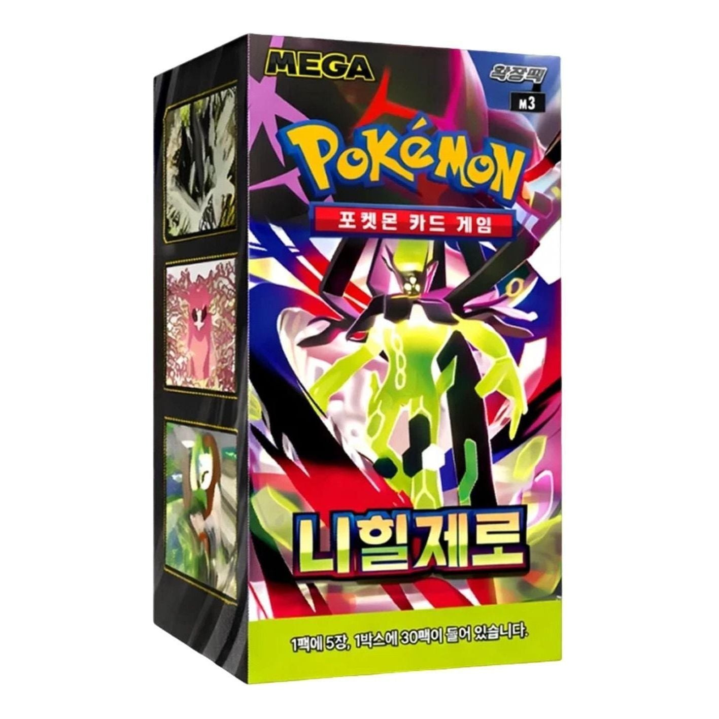 Pokemon Card KR Mega Expansion Pack Nihil Zero Box (30 Packs) PKMN-KR-830221
