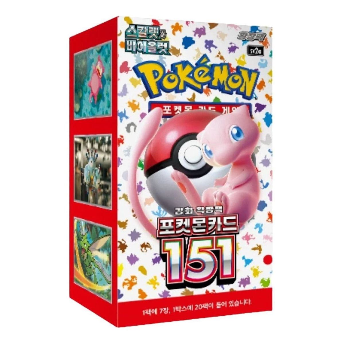 Pokemon Card KR Scarlet & Violet Enhancement Expansion 151 Box (20 Packs) PKMN-KR-170951