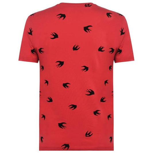 Alexander McQueen All Over Swallow T Shirt
