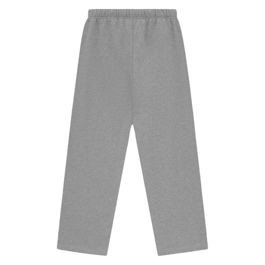 ESSENTIALS PRINTED LOGO RELAXED SWEATPANT DARK HEATHER
