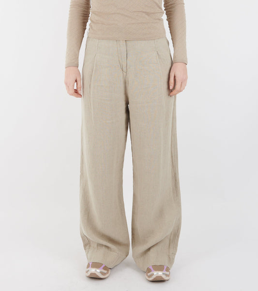 Willy Pant Heavy Linen Pure Natural